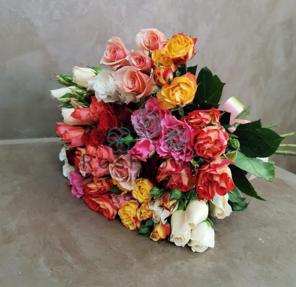 Букет цветов из: Розы в Шараповой Охоте