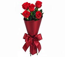 Букет 5 Красных роз Эдлесс Лав #REPLACE_PRED# Шараповой Охоте