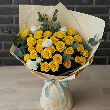 Букет цветов из:  Розы в Шараповой Охоте