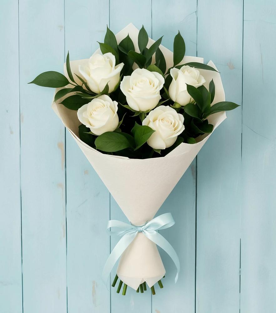 Букет цветов из: Розы в Шараповой Охоте