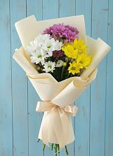 Букет цветов из:  Хризантемы в Шараповой Охоте