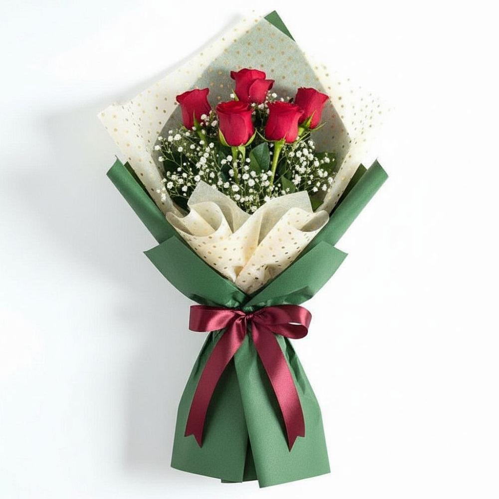 Букет цветов из: Розы в Шараповой Охоте