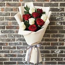 Букет цветов из:  Розы в Шараповой Охоте