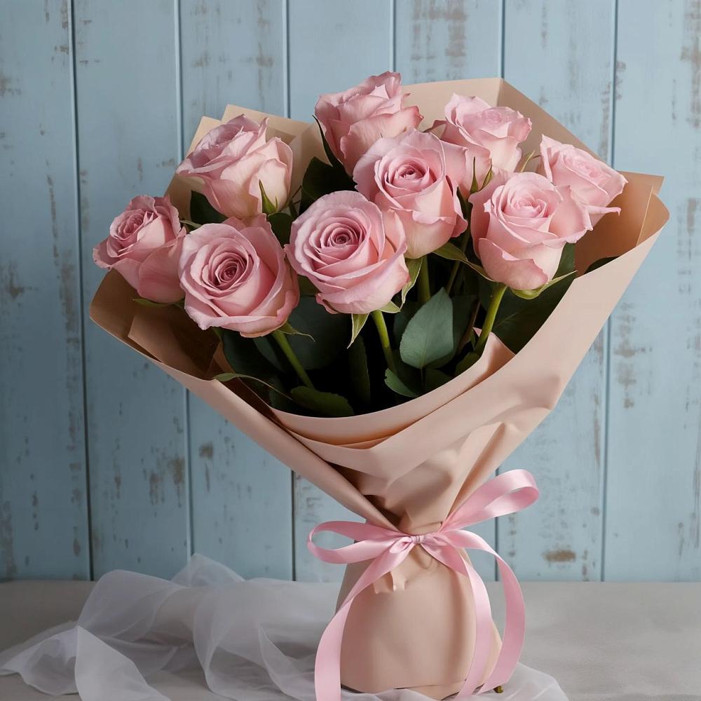 Букет цветов из: Розы в Шараповой Охоте