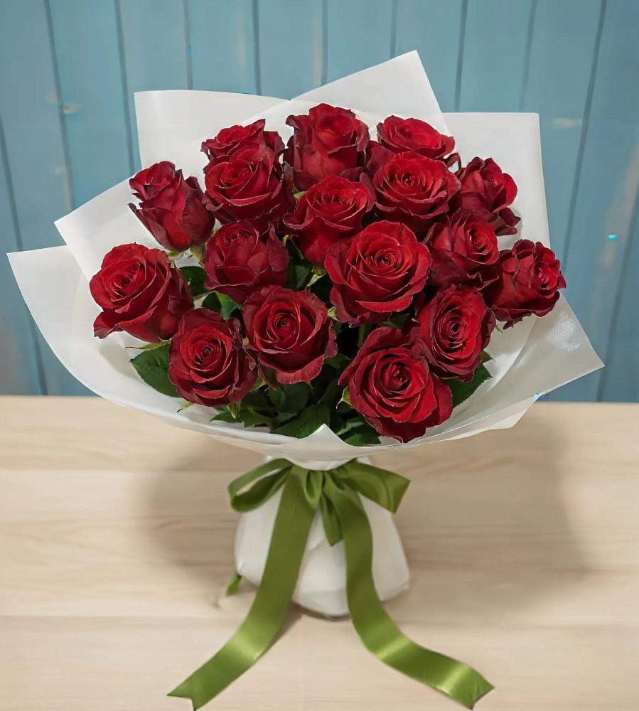 Букет Красные розы в Шараповой Охоте