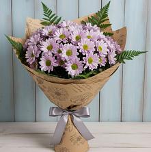 Букет цветов из:  Хризантемы в Шараповой Охоте