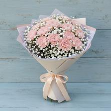 Букет цветов из:  Гвоздики в Шараповой Охоте