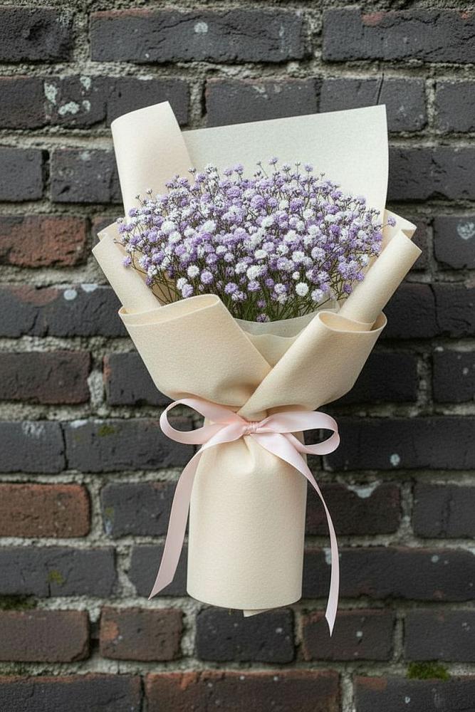 Букет цветов из: Гипсофила в Шараповой Охоте