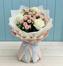 Букет цветов из:  Розы в Шараповой Охоте