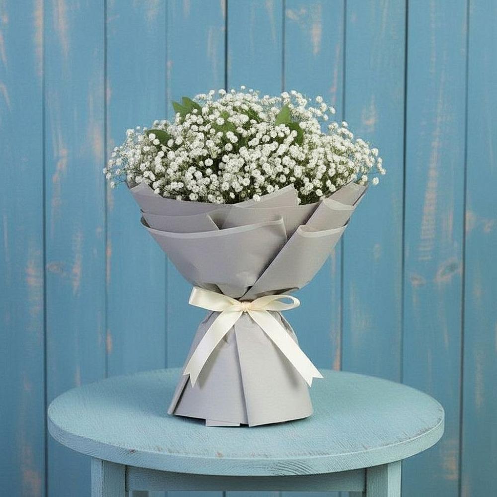 Букет цветов из: Гипсофила в Шараповой Охоте