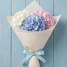 Букет цветов из:  Гортензия в Шараповой Охоте