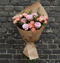 Букет цветов из:  Розы в Шараповой Охоте