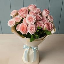 Букет Розовый шарм в Шараповой Охоте