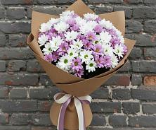 Букет цветов из:  Хризантемы в Шараповой Охоте