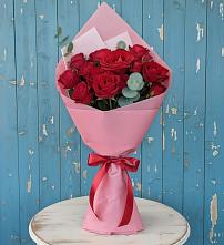 Букет цветов из:  Розы в Шараповой Охоте
