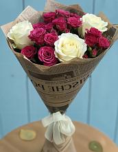 Букет цветов из:  Розы в Шараповой Охоте