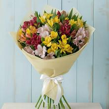 Букет цветов из:  Альстромерии в Шараповой Охоте