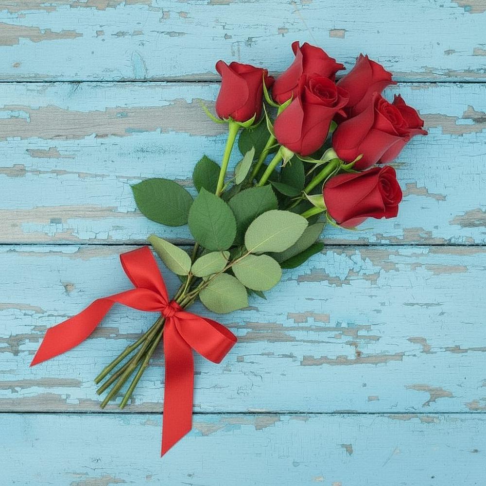Букет Красные розы в Шараповой Охоте