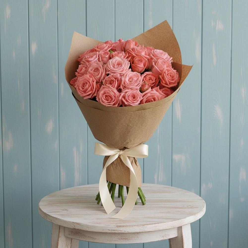 Букет цветов из: Розы в Шараповой Охоте