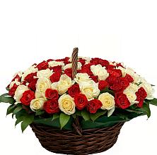 Премиум букет из: Розы #REPLACE_PRED# Шараповой Охоте