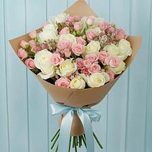 Букет цветов из:  Розы в Шараповой Охоте
